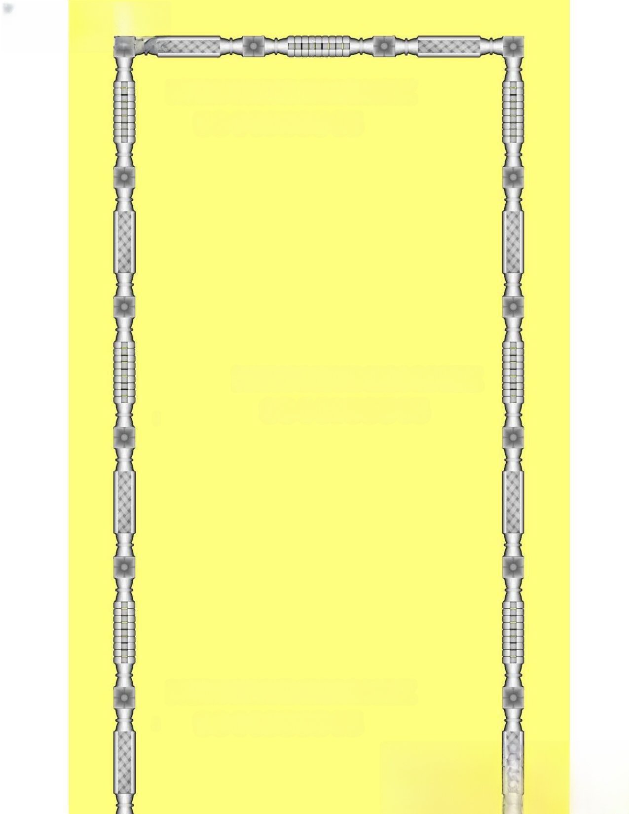 MD - MIX-07 Classic Architectural Pillar Frame 3D Relief Carving Design
